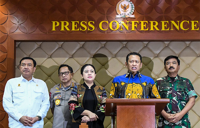 PENGAMANAN PELANTIKAN PRESIDEN DAN WAKIL PRESIDEN