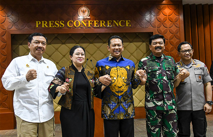 PENGAMANAN PELANTIKAN PRESIDEN DAN WAKIL PRESIDEN