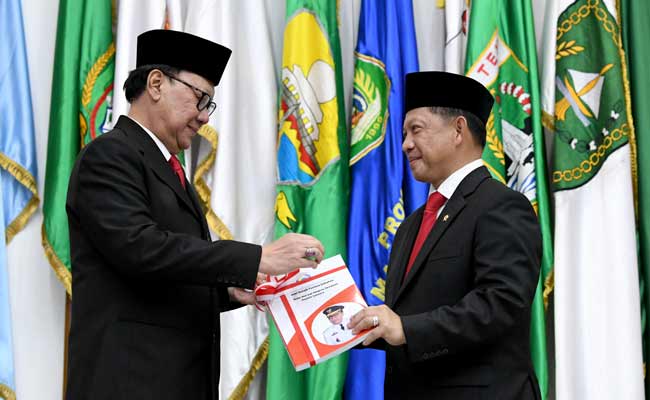 SERAH TERIMA JABATAN MENDAGRI 
