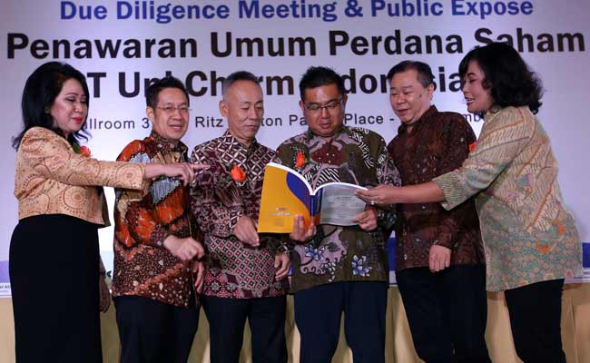 PT UNI-CHARM TAWARKAN SAHAM PERDANA  