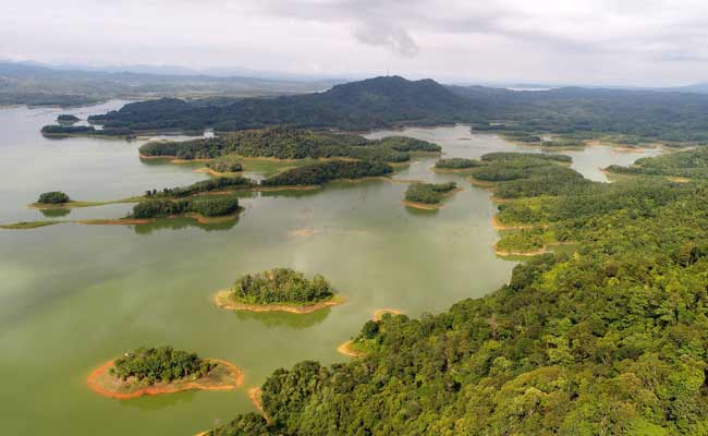 Waduk Koto Panjang serupa dengan Raja Ampat