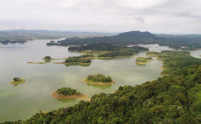 Waduk Koto Panjang serupa dengan Raja Ampat