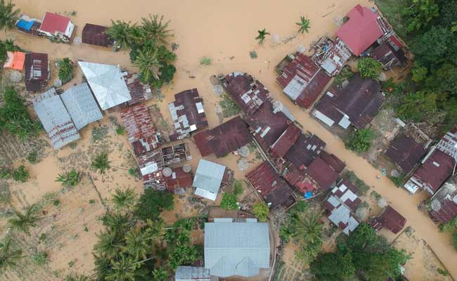 BANJIR PEMUKIMAN SOLOK SELATAN