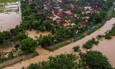 BANJIR AKIBAT TANGGUL JEBOL DI DEMAK 