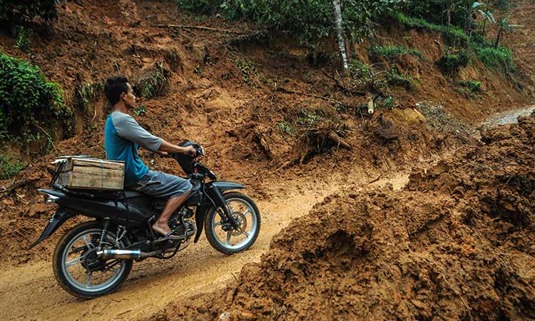 DAERAH RAWAN LONGSOR DI LEBAK