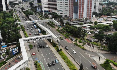 JALANAN JAKARTA MULAI LENGANG