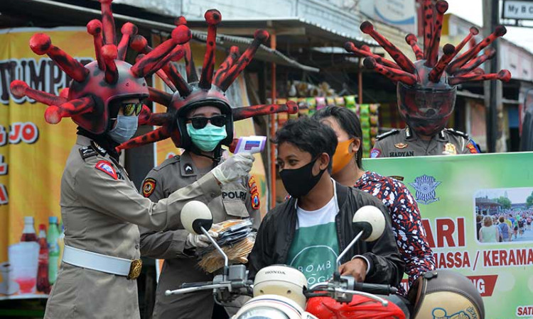 SOSIALISASI PENGGUNAAN MASKER