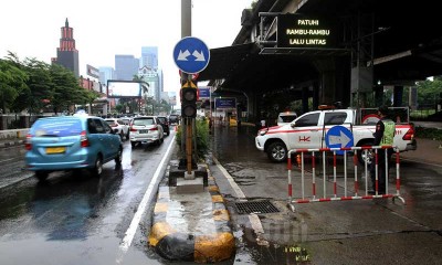 PINTU TOL DITUTUP AKIBAT GENANGAN