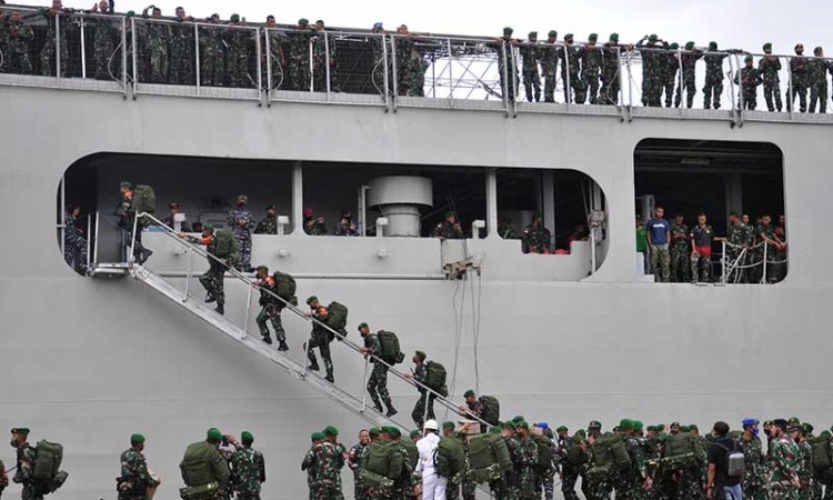 PELEPASAN PASUKAN PENJAGA PERBATASAN RI-PNG
