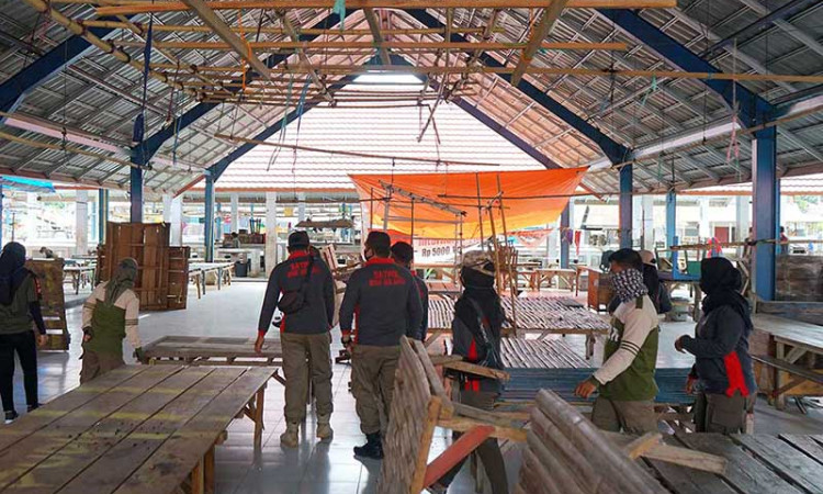 SIMULASI NORMAL BARU DI PASAR BONE BOLANGO
