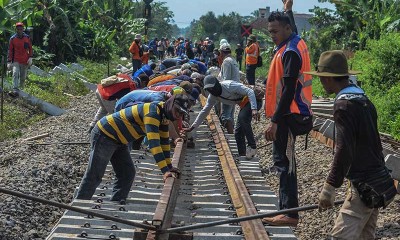 PENINGKATAN JALUR KERETA API SELATAN JAWA