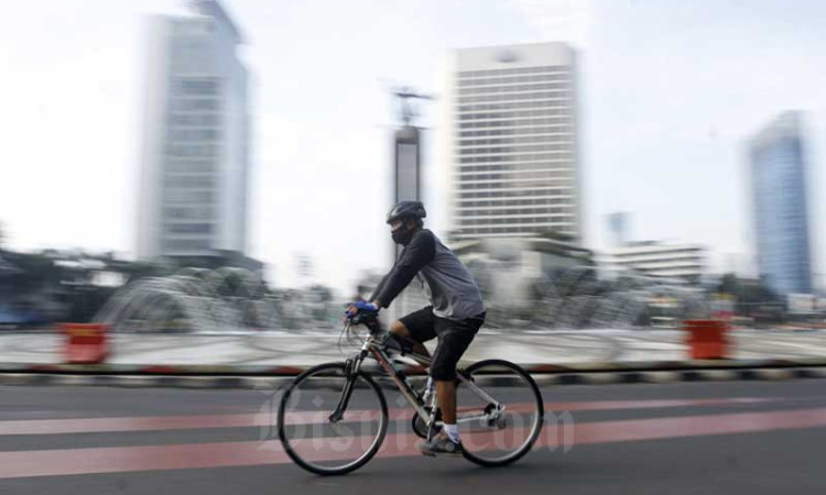 Car Free Day Jakarta Kembali Dibuka, Banyak Warga Abaikan Protokol Kesehatan