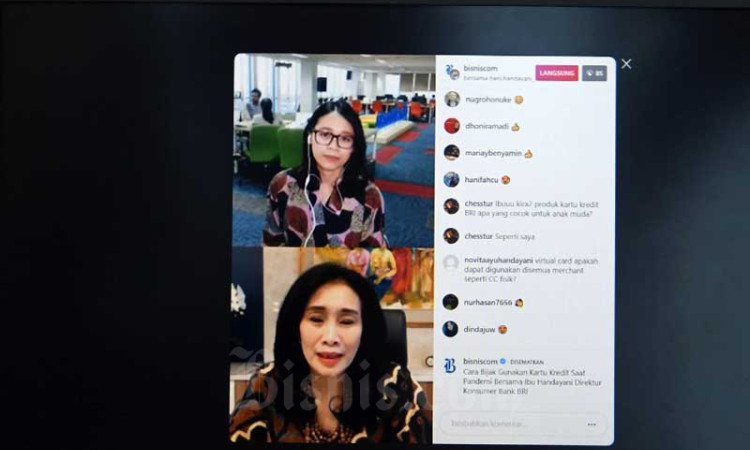 Ngobrol Santai Bisnis.com Bersama Direktur Konsumer Bank BRI Handayani