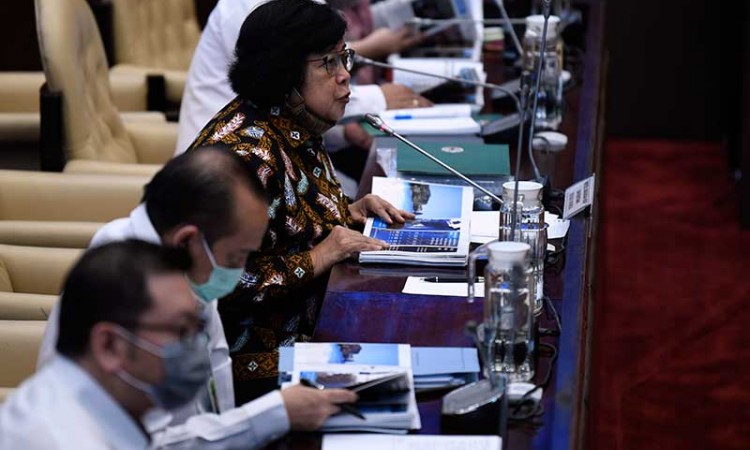 Menteri Lingkungan Hidup dan Kehutanan Siti Nurbaya Bahas Evaluasi APBN 2019 di DPR