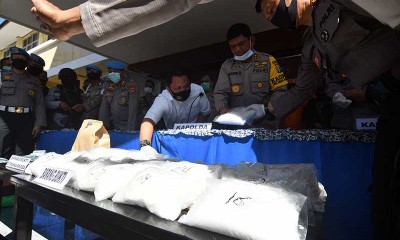 Ditresnarkoba Polda Sulawesi Tengah berhasil Amankan Narkoba Jenis Sabu Seberat 25 kg