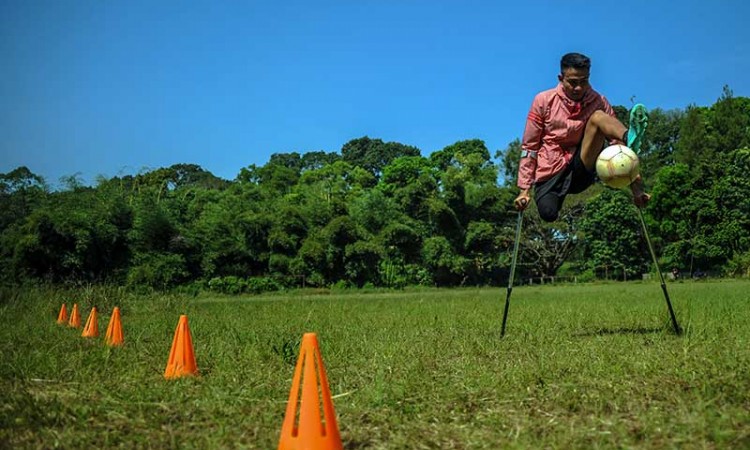Atlet Timnas Indonesia Amputee Football Kembali Jalani Latihan Jelang Piala Asia