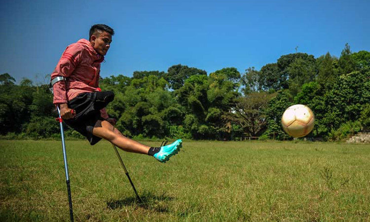 Atlet Timnas Indonesia Amputee Football Kembali Jalani Latihan Jelang Piala Asia