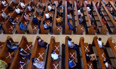 Keuskupan Denpasar Kembali Membuka Aktivitas Peribadatan di Gereja