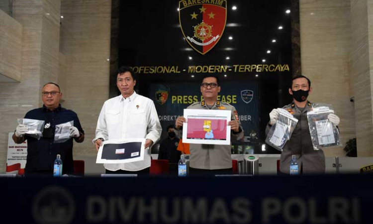 Bareskrim Polri Tangkap Peretas 1309 Situs Lembaga Negara dan Lembaga Pendidikan