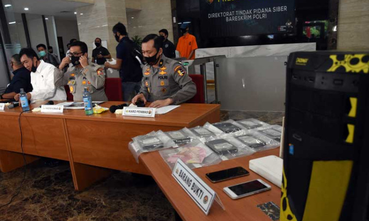 Bareskrim Polri Tangkap Peretas 1309 Situs Lembaga Negara dan Lembaga Pendidikan