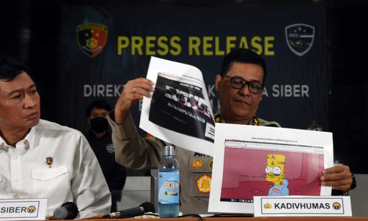 Bareskrim Polri Tangkap Peretas 1309 Situs Lembaga Negara dan Lembaga Pendidikan