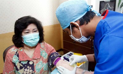 Bisnis Indonesia Gandeng RS Siloam TB Simatupang Gelar Rapid Test Untuk Karyawan