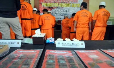 Satnarkoba Polresta Bogor Kota Ungkap Kasus Narkoba di Tengah Panemi Covid-19