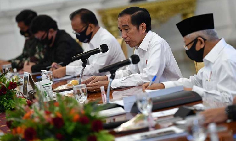 Presiden Joko Widodo Pimpin Ratas Percepatan Penanganan Dampak Covid-19