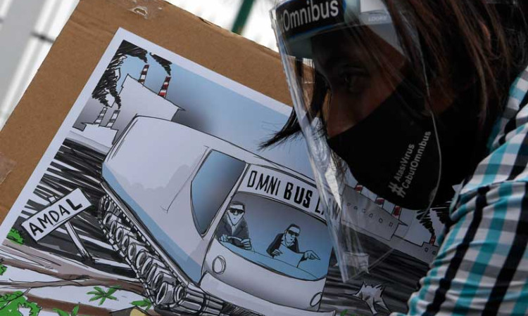 Aktivis Gerakan #BersihkanIndonesia Tolak Omnibus Law RUU Cipta Kerja