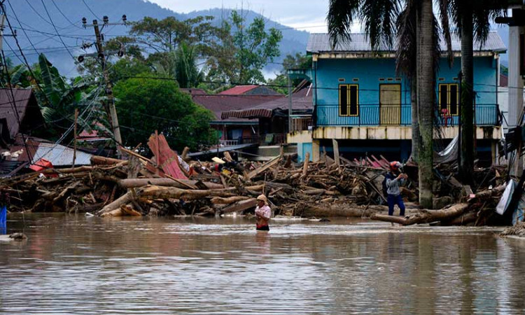 Ratusan Rumah Hilang Tersapu Banjir Bandang Luwu Utara