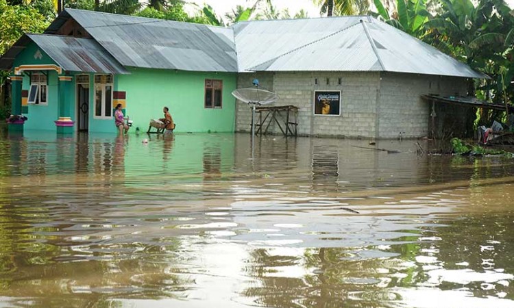 Sejumlah Kecamatan di Gorontalo Terendam Banjir
