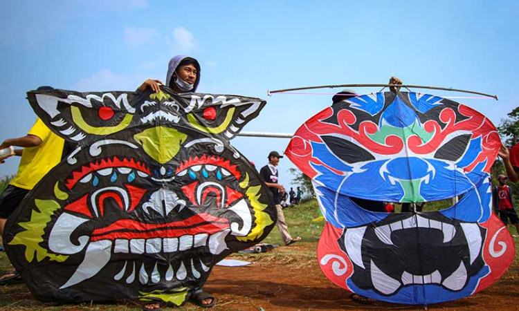Kontes Layang-Layang di Tengah Pandemi Covid-19