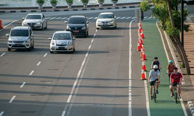 Pesepeda Mulai Banyak, Pemprov DKI Tambah Jalur Khusus Sepeda