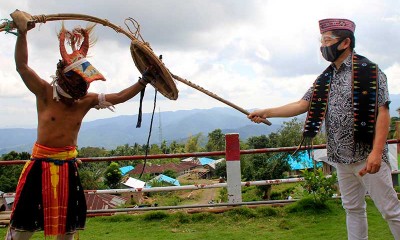 Tarian Perang Khas Masyarakat Manggarai Bercerita Tentang Kepahlawanan dan Keperkasaan