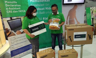 Manulife Indonesia Berikan Donasi Kepada Tenaga Medis Senilai Rp3,5 Miliar