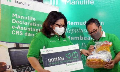 Manulife Indonesia Berikan Donasi Kepada Tenaga Medis Senilai Rp3,5 Miliar