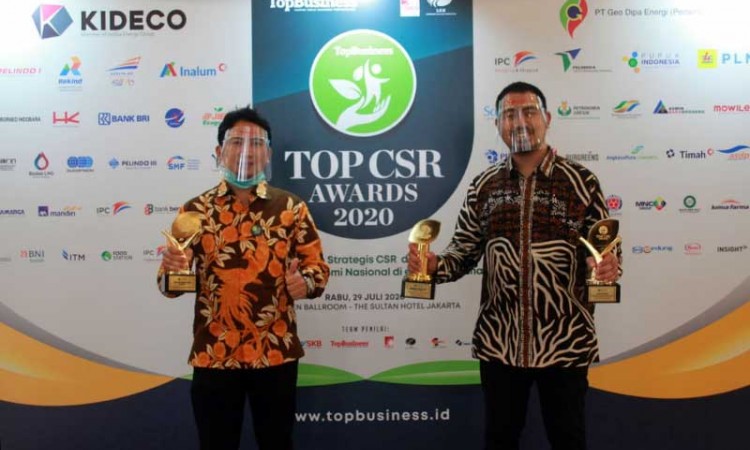 PT Wijaya Karya Bangunan Gedung Tbk. Raih 3 Penghargaan Dalam TOP CSR Awards 2020