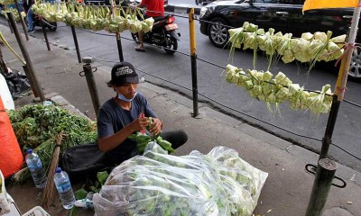 Penjualan Kulit Ketupat Jelang Idul Adha Menurun Hinga 50 Persen Dibandingkan Tahun Lalu