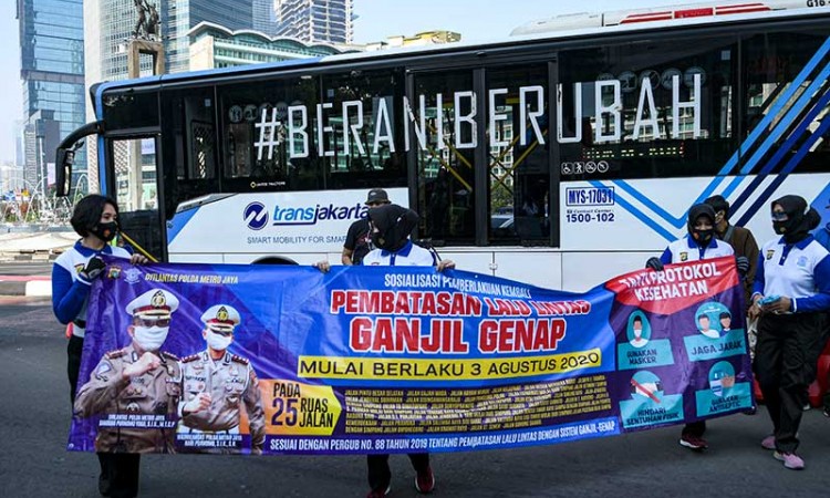 Ganji-Genap di DKI Jakarta Kembali Diterapkan Mulai Senin