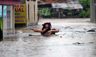 Kota Bandar Lampung Dilanda Banjir
