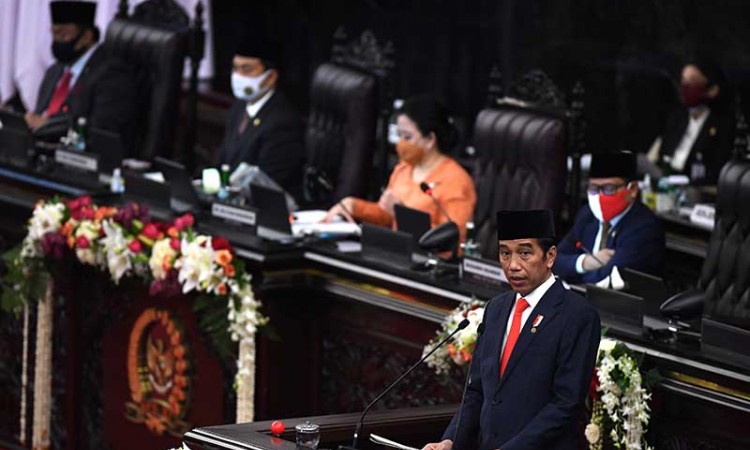 Presiden Joko Widodo Targetkan Pertumbuhan Ekonomi 2021 Sebesar 5,5 Persen