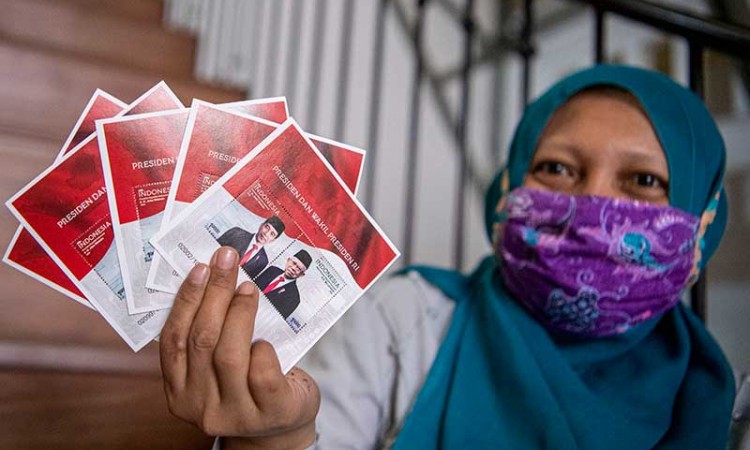 PT Pos Indonesia Meluncurkan Prangko Seri Presiden dan Wakil Presiden RI 75 Tahun Indonesia Merdeka