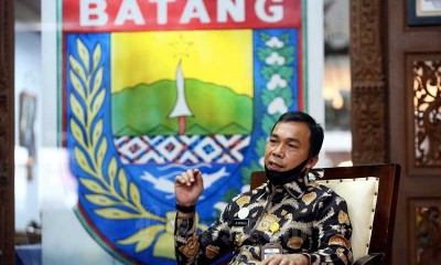 Tim Jelajah Investasi Jabar-Jateng-Yogya Bisnis Indonesia Bertemu Bupati Batang Wihaji