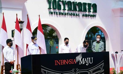 Presiden Joko Widodo Meresmikan Yogyakarta International Airport