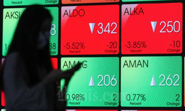 Aksi Jual Investor Asing Membuat Penguatan IHSG Tergerus