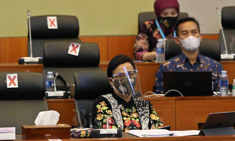 Menkeu Sri Mulyani Raker Dengan Banggar Bahas Pengesahan Hasil Panja RUU P2 APBNT2019