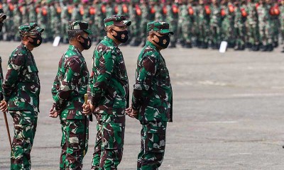 Personel Gabungan TNI, Polri dan Ormas Kawal Pelaksanaan PSBB Total DKI Jakarta