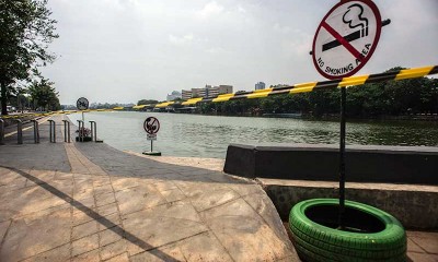 Sejumlah Taman di DKI Jakarta Kembali Ditutup Saat PSBB Jild II
