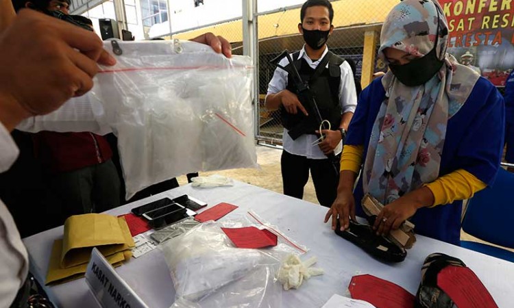 Polresta Banda Aceh Tangkap Kurir Narkoba Jaringan Internasional