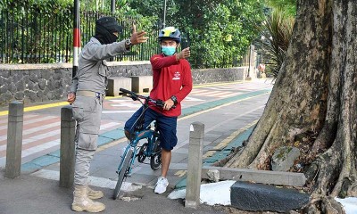 Masuk Zona Merah Covid-19, Pedestrian Kebun Raya Bogor Ditutup 
